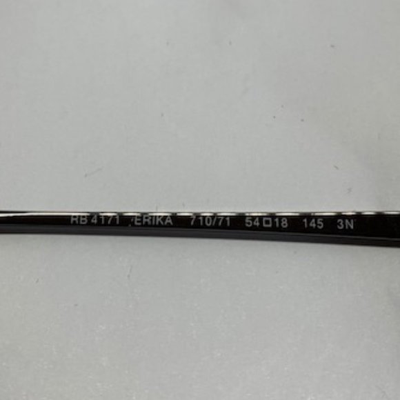 SOLD-Ray-Ban Erika RB4171 Green Lens Sunglasses - Picture 8 of 9